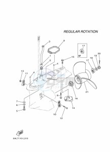 F200CETX drawing PROPELLER-HOUSING-AND-TRANSMISSION-2