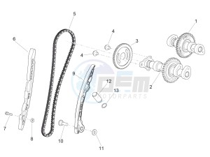 RSV4 1000 RR E4 ABS (NAFTA) drawing Rear cylinder timing system