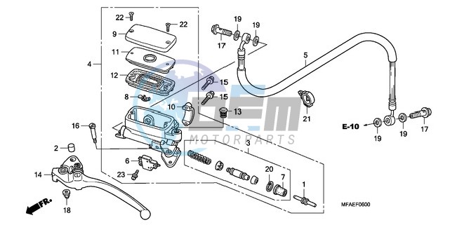 CLUTCH MASTER CYLINDER