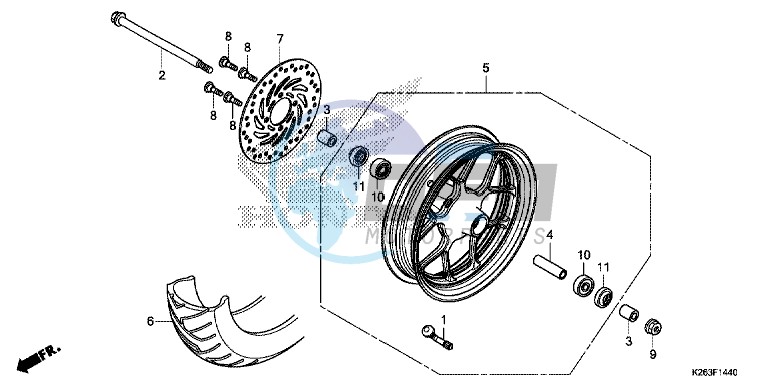 FRONT WHEEL