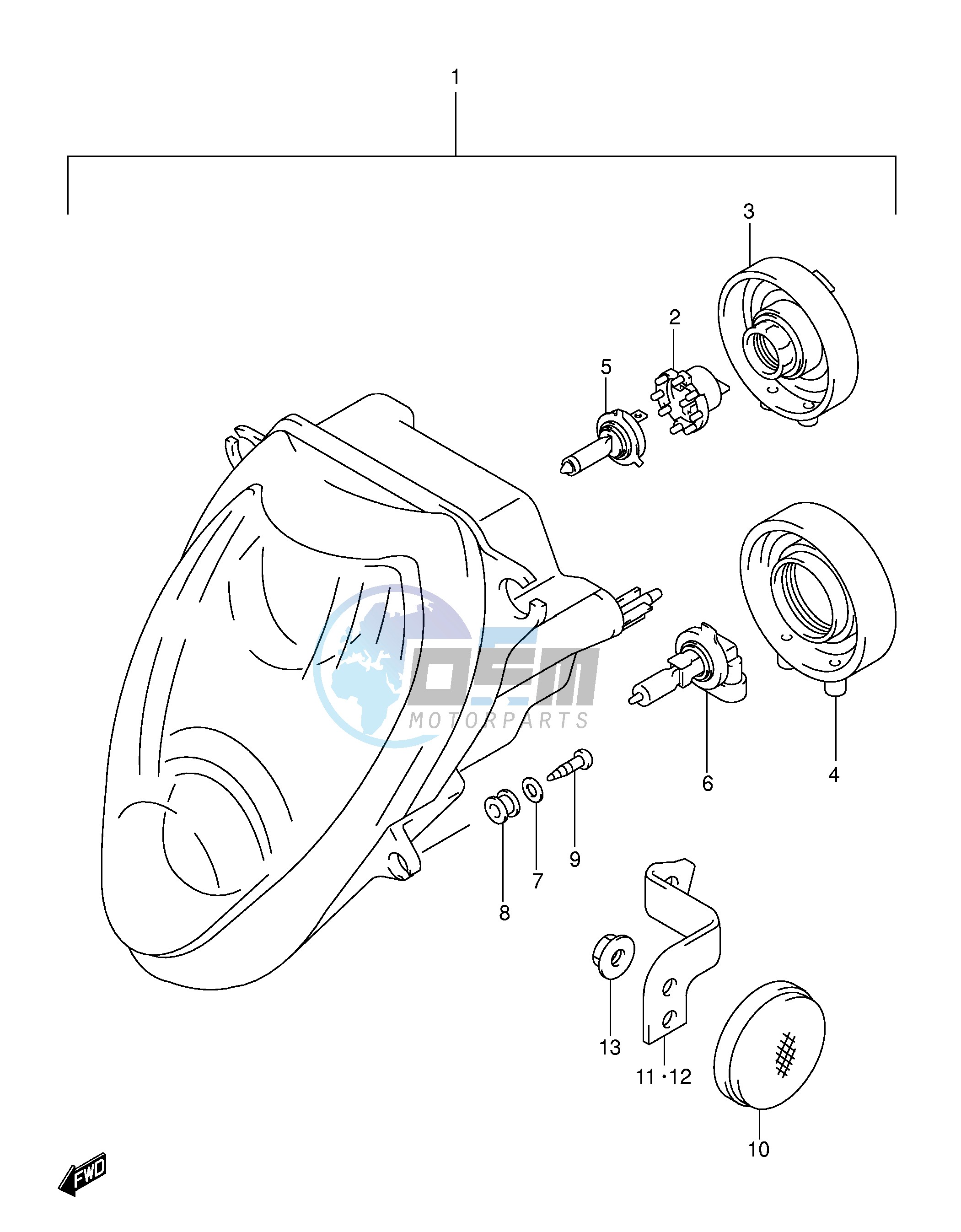 HEADLAMP (E24)