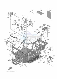 YXE850EN YXE85WPAK (B8K5) drawing FRAME