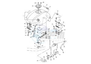 FZS 1000 drawing FUEL TANK