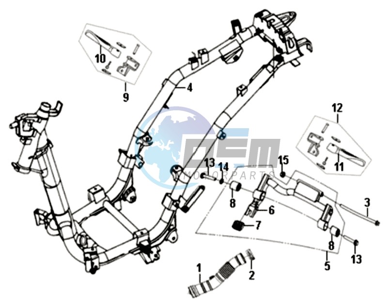 FRAME / ENGINE MOUNT