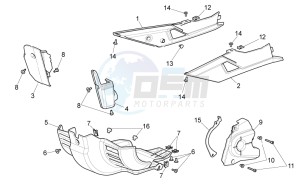 Pegaso Strada-Trail 650 ie drawing Central body