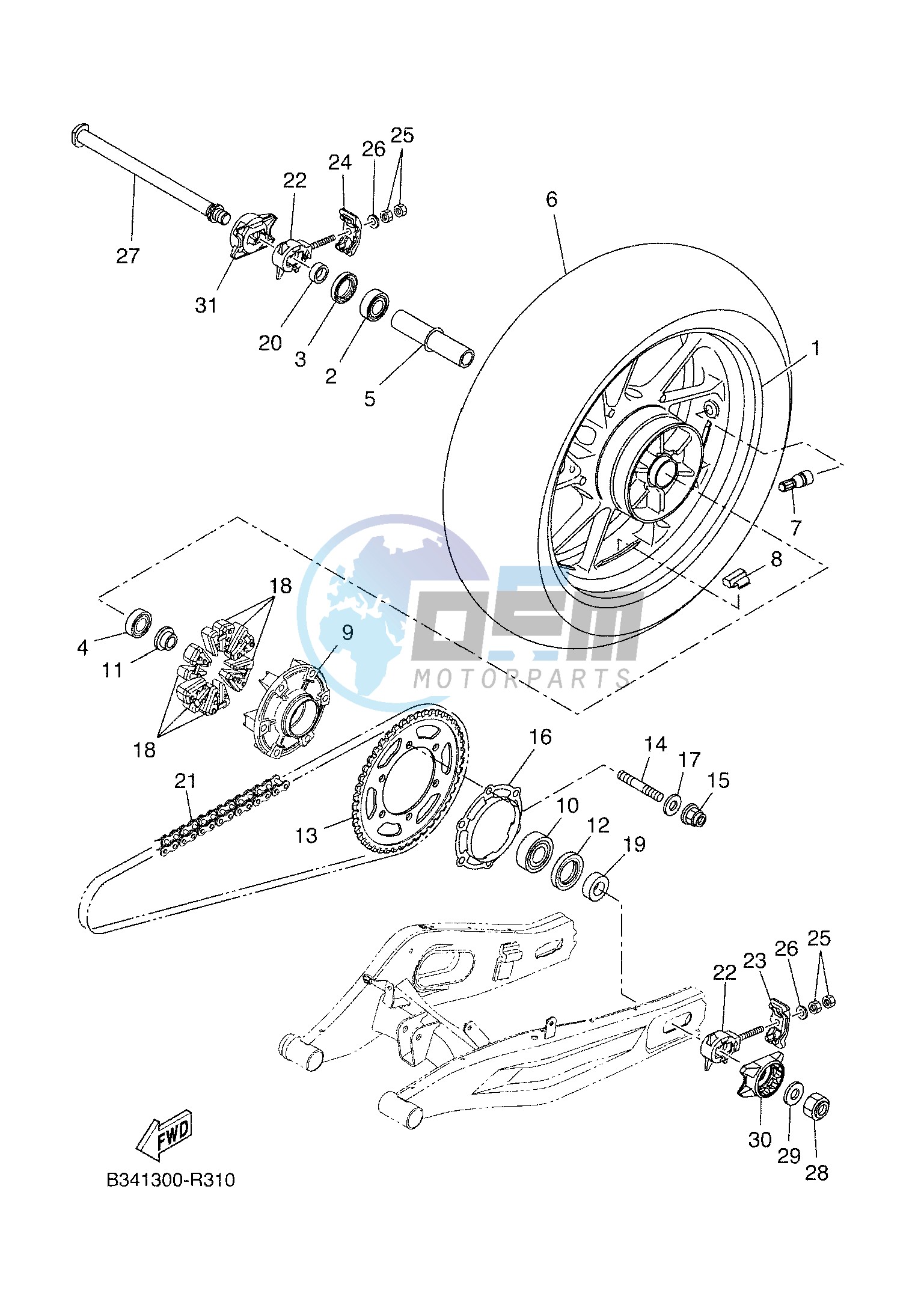 REAR WHEEL