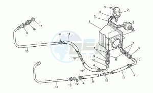 Strada 1000 drawing Pierburg valve system