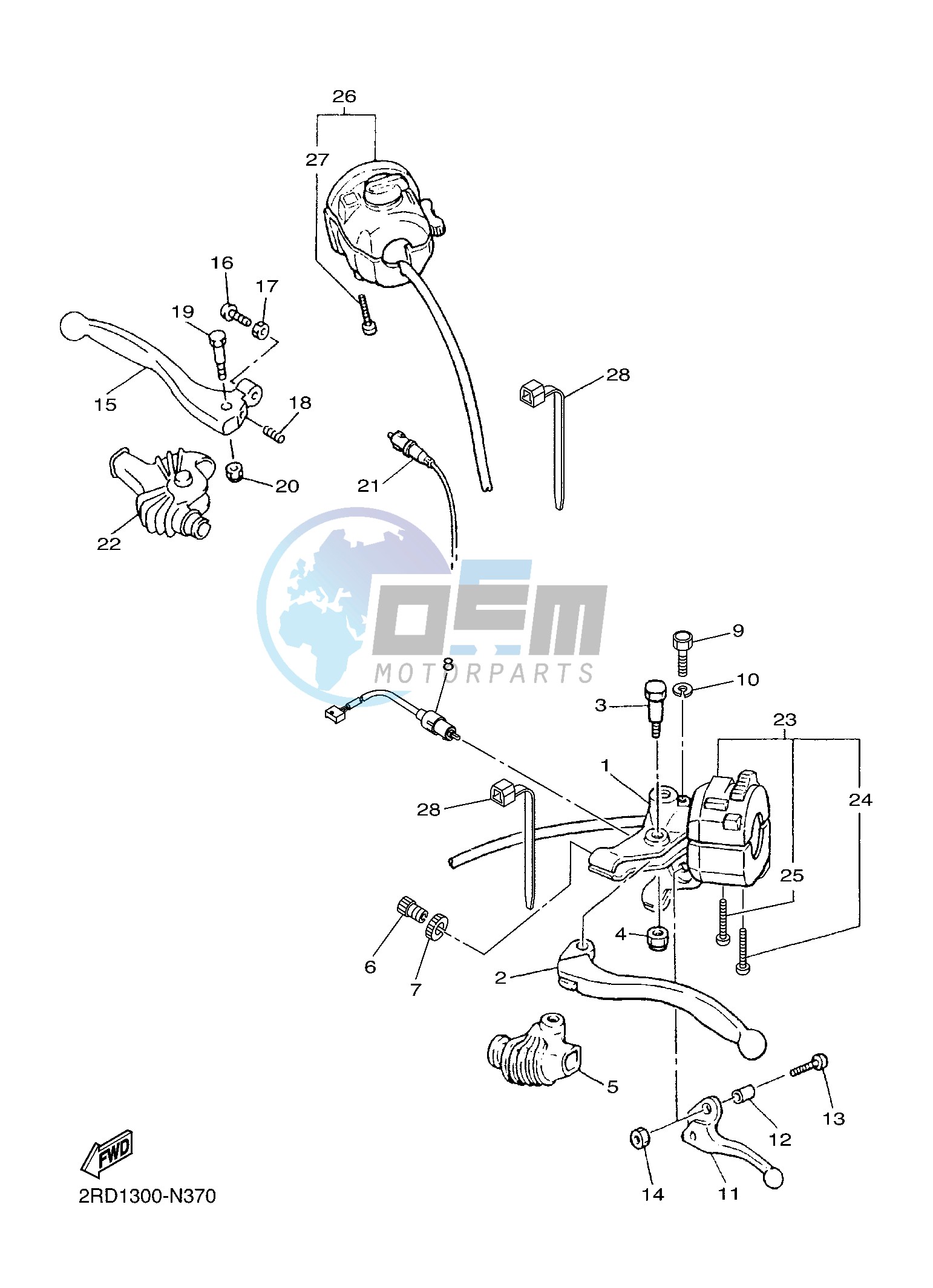 HANDLE SWITCH & LEVER