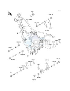 KX 100 C [KX100] (C1-C3) [KX100] drawing FRAME FITTINGS