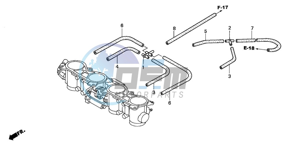 THROTTLE BODY (TUBING)