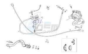 RCR_SMT 50 drawing Rear brake system