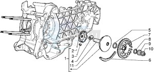 DNA 180 drawing Driving pulley