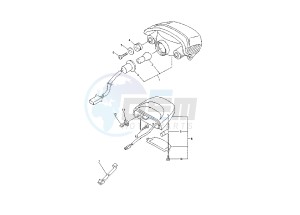 FZ6 FAZER ABS 600 drawing TAILLIGHT