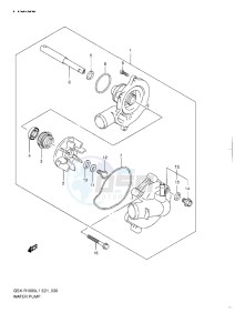 GSX-R1000 drawing WATER PUMP