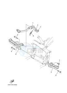 YFM700R YFM70RSBG RAPTOR 700R (2LS7) drawing STAND & FOOTREST