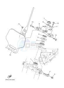 YZ85 YZ85LW (1SP1 1SP3) drawing STEERING