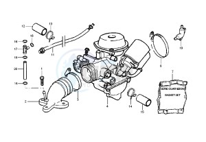 DNA 125-180 125 drawing Caburetor Assy