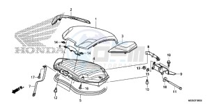 NC700SDD NC700S Dual Cluth ABS 2ED drawing LUGGAGE LID