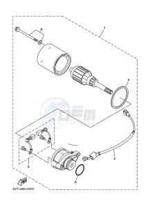 TT-R110E (B51P) drawing STARTING MOTOR