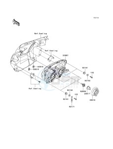 KL 650 E [KLR650] (E8F-E9F) E9F drawing HEADLIGHT-- S- -