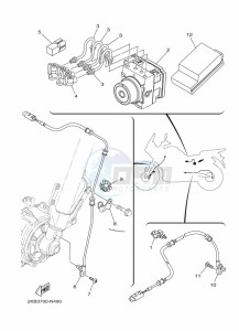 XT1200ZE XT1200ZE SUPER TENERE ABS (BP97) drawing ELECTRICAL 3