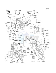 KAF 950 B [MULE 3010 DIESEL 4X4] (B2-B3) [MULE 3010 DIESEL 4X4] drawing GEAR BOX