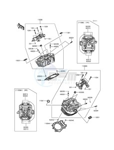 VULCAN_1700_VOYAGER_ABS VN1700BDF GB XX (EU ME A(FRICA) drawing Cylinder Head