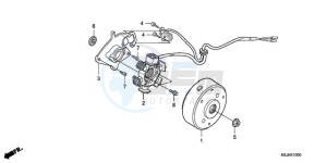 CRF80F9 Australia - (U) drawing GENERATOR (CRF80F)