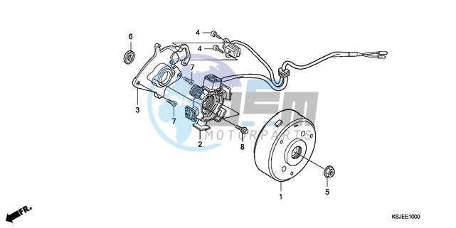 GENERATOR (CRF80F)