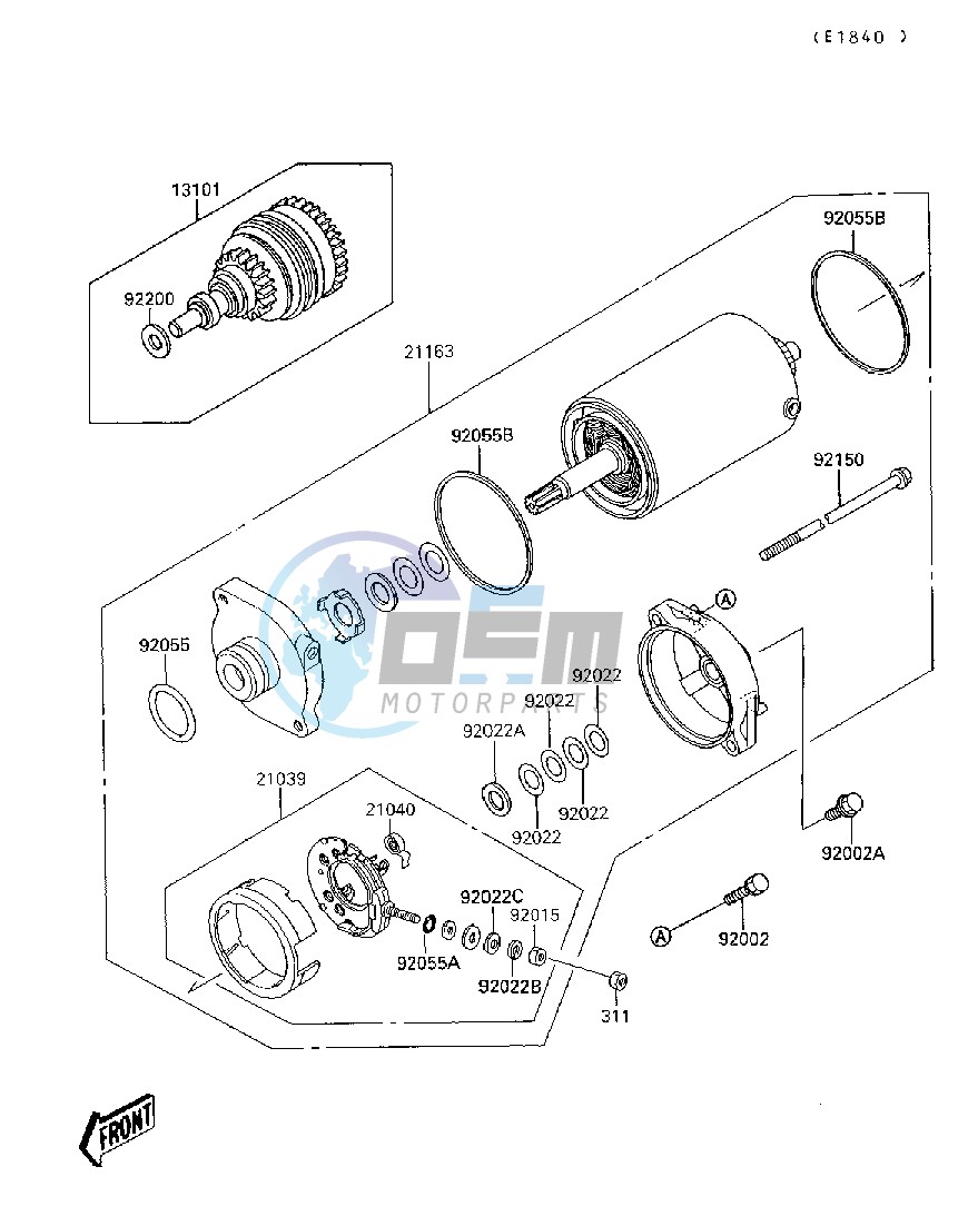 STARTER MOTOR