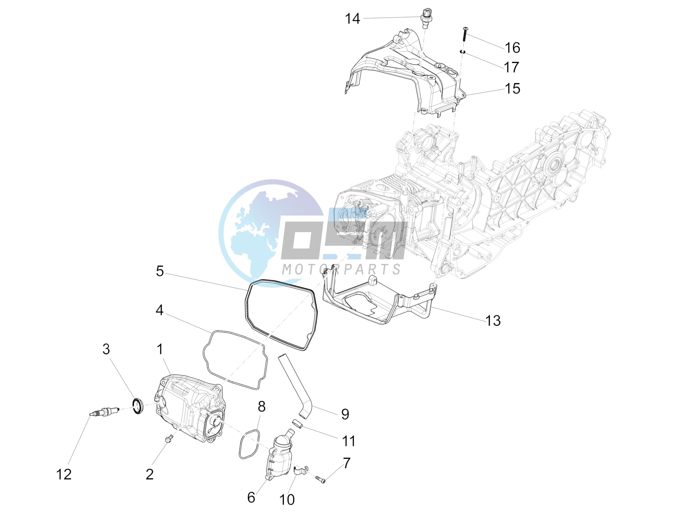 Cylinder head cover