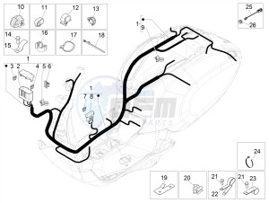 SPRINT 50 4T 3V E4-2020 (NAFTA) drawing Main cable harness