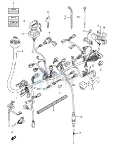 LT-A700X (E28-E33) drawing WIRING HARNESS