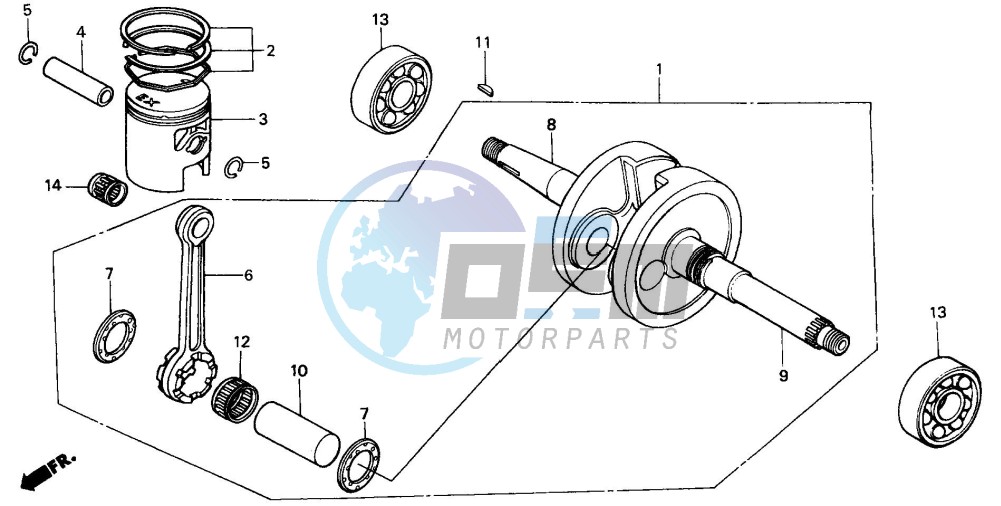 CRANKSHAFT/PISTON