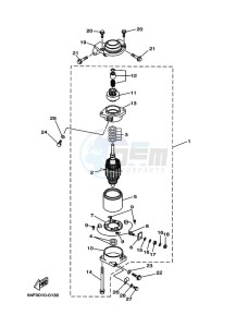 200G drawing STARTING-MOTOR