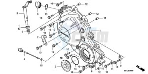 CBR1000RA9 ED / ABS REP drawing RIGHT CRANKCASE COVER