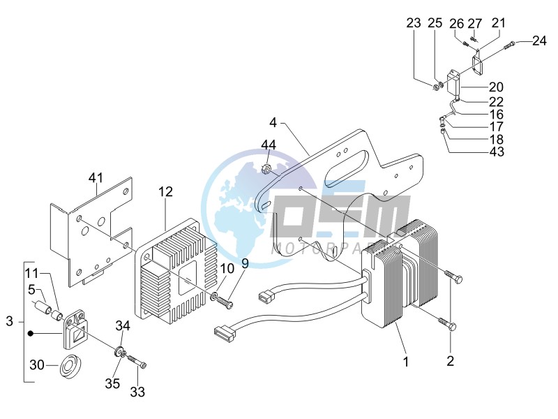 Voltage Regulators - Electronic Control Units (ecu) - H.T. Coil