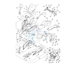 XJ6-F DIVERSION 600 drawing COWLING 1