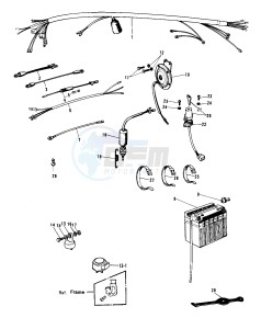 H1 C [MACH III] (-C) 500 [MACH III] drawing CHASSIS ELECTRICAL EQUIPMENT -- H1-B- -