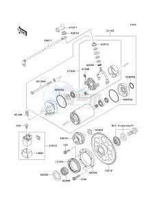 VN 1500 G [VULCAN 1500 NOMAD] (G1-G3) [VULCAN 1500 NOMAD] drawing STARTER MOTOR