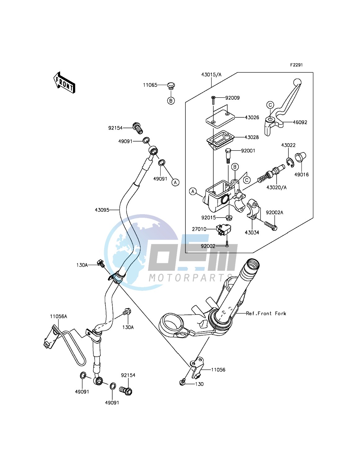 Front Master Cylinder