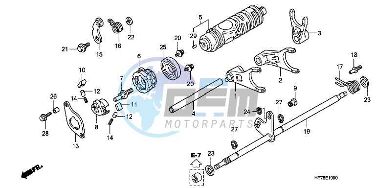 GEARSHIFT FORK