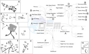 Shiver 750 (AA, JP, K, MAL, T, TW) drawing Electrical system I