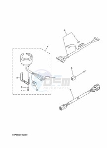 FT50CETL drawing SPEEDOMETER