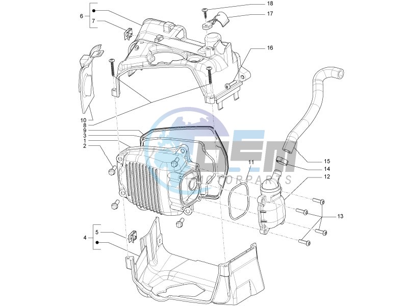 Cylinder head cover