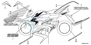 CB1000RAE CB1000R ABS E drawing MARK (CB1000RE,RF/ 1000RAE,RAF)