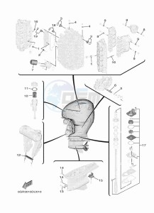 F425A drawing MAINTENANCE-PARTS