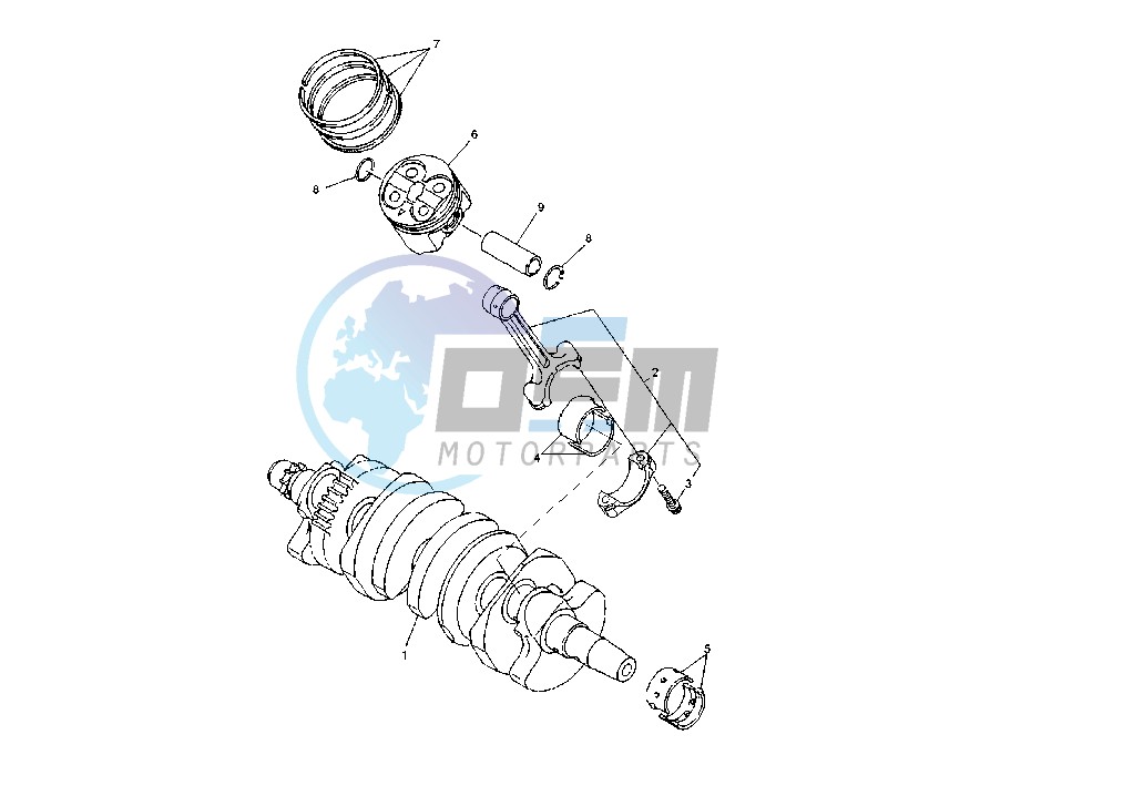 CRANKSHAFT - PISTON