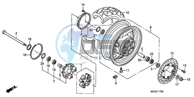 REAR WHEEL