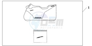 CBR600RR9 U / MME drawing INDOOR CYCLE COVER